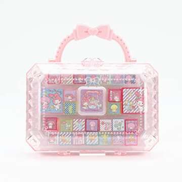 Sanrio N-1709-769711 My Melody Friends Stamp Set, 6.5 x 1.8 x 7.3 inches (16.5 x 4.5 x 18.5 cm), Polystyrene