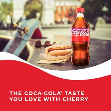 Coca-Cola Cherry 20 fl oz Refreshing and Delicious Drink