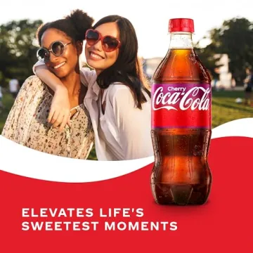 Coca-Cola Cherry 20 fl oz Refreshing and Delicious Drink