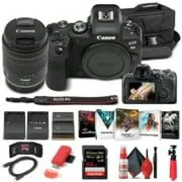 Canon EOS R6 Camera Bundle with Lens and Accessories