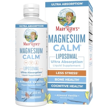 MaryRuth Organics Magnesium Calm Liposomal Supplement