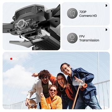 DEERC D20 Mini Drone for Kids with HD Camera and 2 Batteries