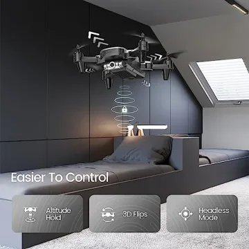 DEERC D20 Mini Drone for Kids with HD Camera and 2 Batteries