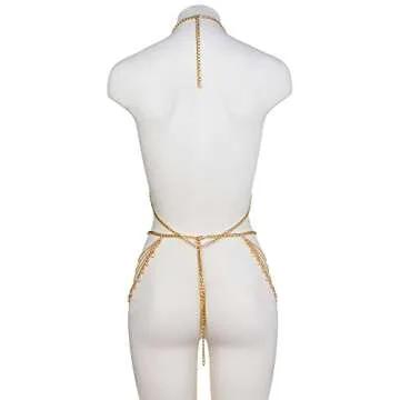 Gold Body Chain for Women - Sparkle in Style Today!