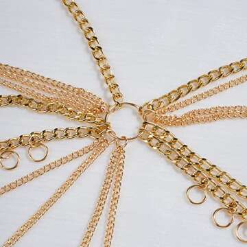 Gold Body Chain for Women - Sparkle in Style Today!
