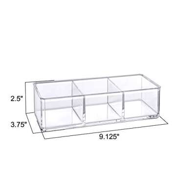 Amazing Abby Acrylic Makeup Organizer for Beauty Lovers