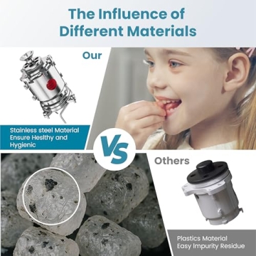 Gevi Nugget Ice Maker with 1 Gallon Tank - 40 lbs Daily