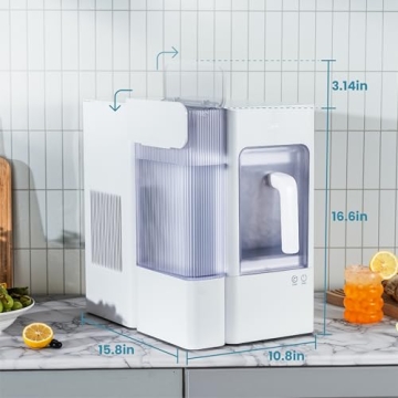 Gevi Nugget Ice Maker with 1 Gallon Tank - 40 lbs Daily