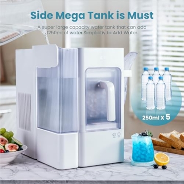 Gevi Nugget Ice Maker with 1 Gallon Tank - 40 lbs Daily