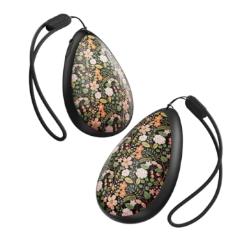 OCOOPA Women Rechargeable Hand Warmers 2 Pack, Portable, Stylish, Diamond-Shape Magnetic Electric Ha...