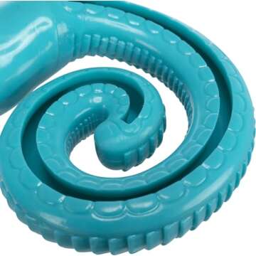 Trixie Snack Coiled Snake Dog Puzzle Toy for Dogs, Dog Enrichment Toy, Interactive Chew Toy, Treat Dispenser, 7" (18cm)