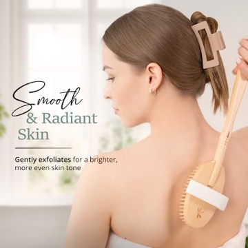 Belula Premium Dry Brushing Set for Glowing Skin and Health