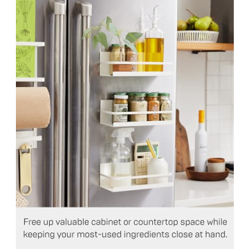 Yamazaki Magnetic Spice Rack - Stylish Storage Solution