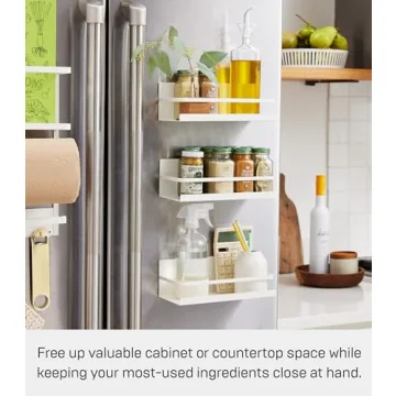 Yamazaki Magnetic Spice Rack - Stylish Storage Solution