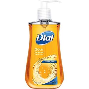 Dial Antibacterial Liquid Hand Soap Gold - 5-Pack