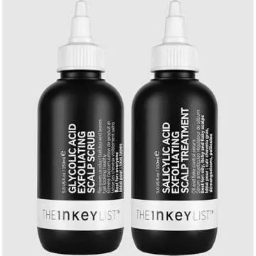 The INKEY List Clean & Healthy Scalp Duo Exfoliating Treatments