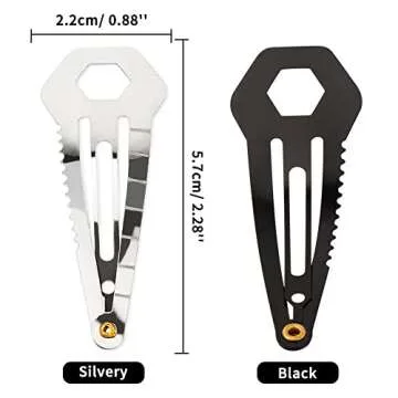 VinBee Self Defence Hair Clips for Women - Multi-Functional