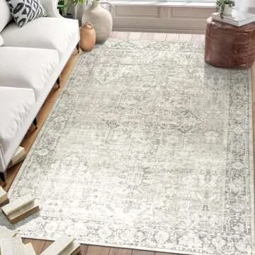 ReaLife Machine Washable Area Rug - Elegant and Durable