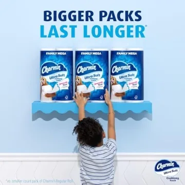 Charmin Ultra Soft Toilet Paper for Soft Comfort and Absorbency