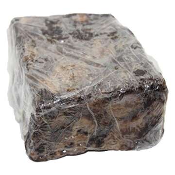 Our Earth's Secrets Premium Natural Raw African Black Soap, 5 lbs