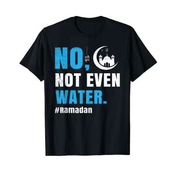 Islamic Ramadan Muslims Holy Month T-Shirt for Stylish Fasting