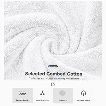 Closemate Ankle Athletic Running Socks 7 Pairs Low Cut Sport