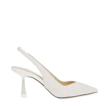 Betsey Women's Clark Pump, Ivory, 5
