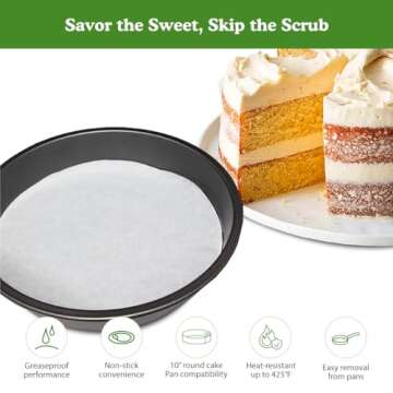 Regency Parchment Paper Circles for Baking Cakes