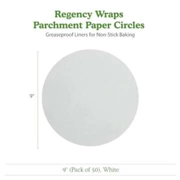 Regency Parchment Paper Circles for Baking Cakes
