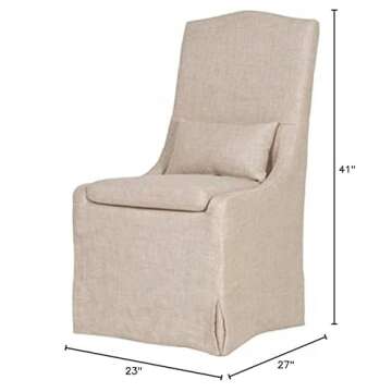 Elegant Beige Dining Chairs - Star International Furniture