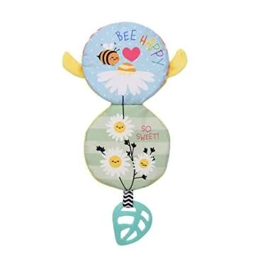 Baby Starters Magic Years Soft, Crinkle Activity Book with Teether and Strap- Chick, 5 inches