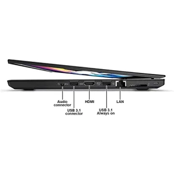 Lenovo ThinkPad T470 Laptop, 14-inch i5, 16GB RAM, 256GB SSD