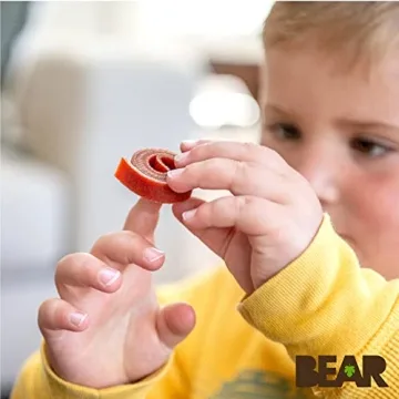 Gluten-Free Vegan Strawberry Fruit Snack Rolls by BEAR