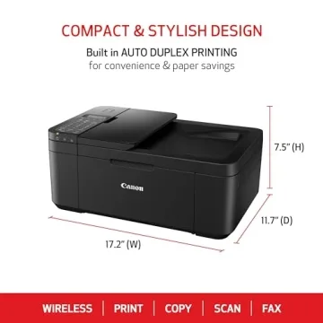 Canon PIXMA TR4720 Wireless All-in-One Printer for Home Use