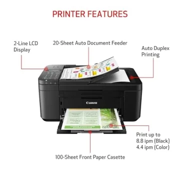 Canon PIXMA TR4720 Wireless All-in-One Printer for Home Use