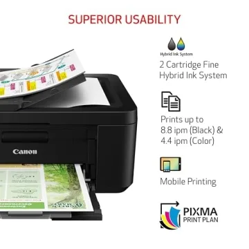 Canon PIXMA TR4720 Wireless All-in-One Printer for Home Use