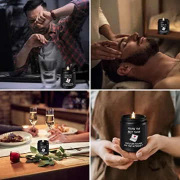 Sandalwood Scented Candles for Men - Gift Ideas