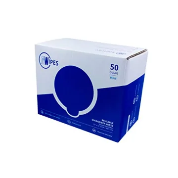 Mwipes 50 Count Microfiber Rags for Eco-Friendly Cleaning