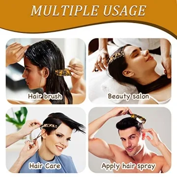 Laedau Wide Tooth Detangling Combs for All Hair Types