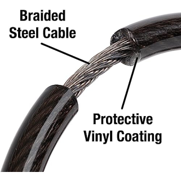 Master Lock Cable Lock - Set Your Own Combination, 6 ft Long