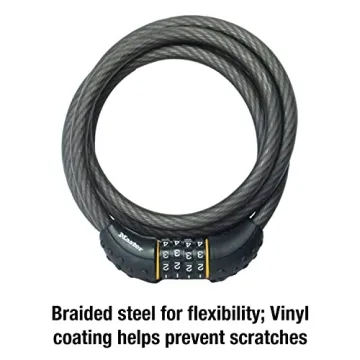 Master Lock Cable Lock - Set Your Own Combination, 6 ft Long