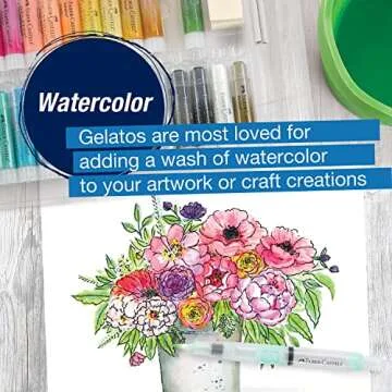 Faber-Castell Gelatos 28 Pc Gift Set for Artists