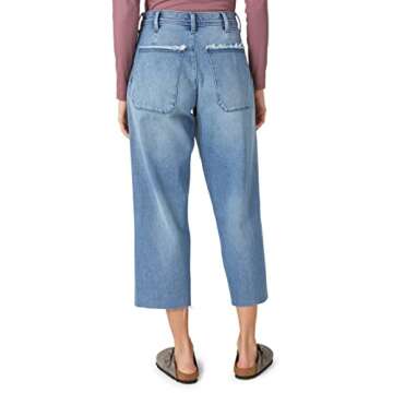 Lucky Brand Women's Lucky Legend High Rise Wide Leg Jean, Tough Luck