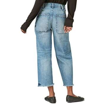 Lucky Brand Women's Lucky Legend High Rise Wide Leg Jean, Tough Luck