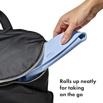 OXO Tot Roll-Up Bib - 2 Pack - Drizzle and Dusk