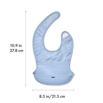OXO Tot Roll-Up Bib - 2 Pack - Drizzle and Dusk