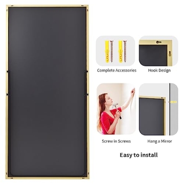 Koonmi 76x34 Oversized Full Length Mirror