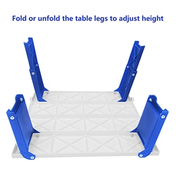 Large Portable Beach Folding Table for Outdoor Fun