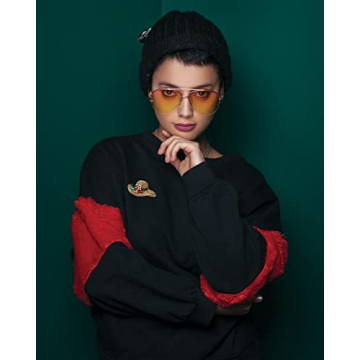 Elegant Hat Shape Brooch for Women with Rhinestones