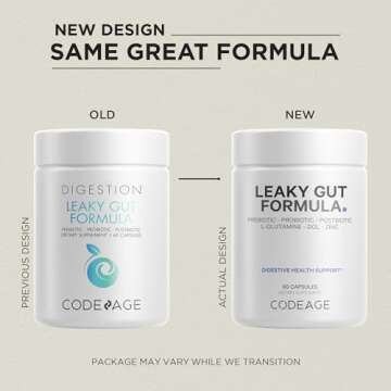 Codeage Leaky Gut Supplement for Digestive Wellness